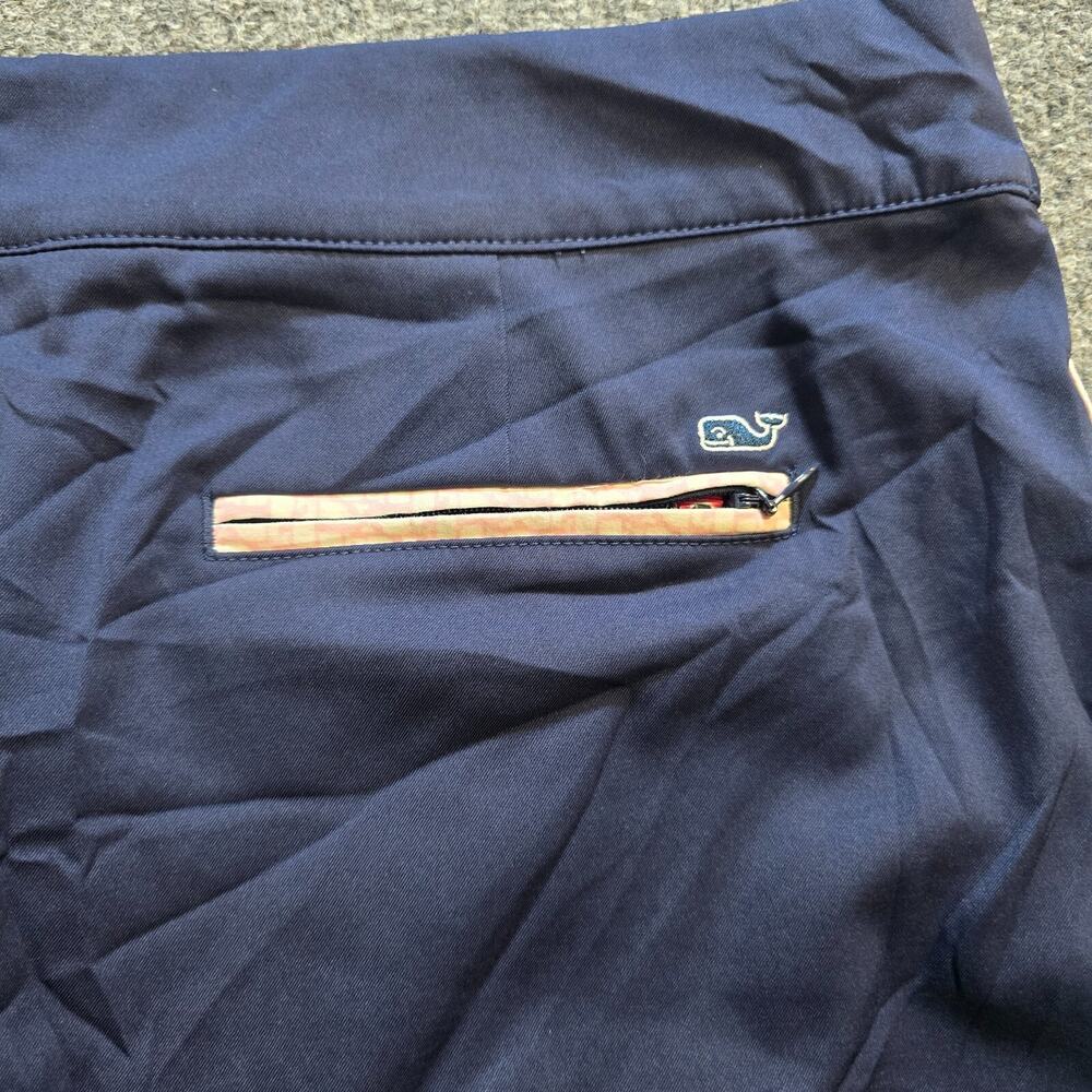 Vineyard Vines Skirt Womens Size 14 Blue Skort Shorts Preppy Golf Tennis Capsule - Picture 10 of 11